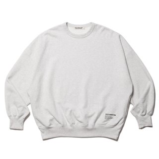 <img class='new_mark_img1' src='https://img.shop-pro.jp/img/new/icons8.gif' style='border:none;display:inline;margin:0px;padding:0px;width:auto;' />COOTIE/OPEN END YARN PLAIN SWEAT CREW/OATMEAL