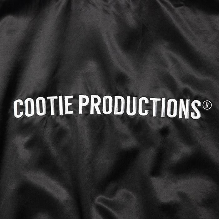 COOTIE/C/R SATIN EMBROIDERY BLOUSON | 上品な艶とドレープが COOTIE/C/R SATIN EMBROIDERY BLOUSON | 上品な艶とドレープが