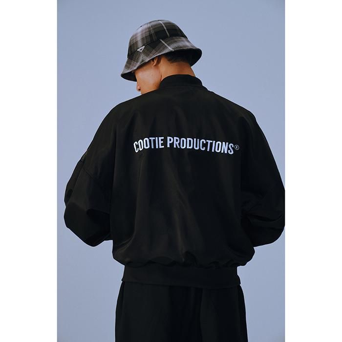 COOTIE/C/R SATIN EMBROIDERY BLOUSON | 上品な艶とドレープが COOTIE/C/R SATIN EMBROIDERY BLOUSON | 上品な艶とドレープが
