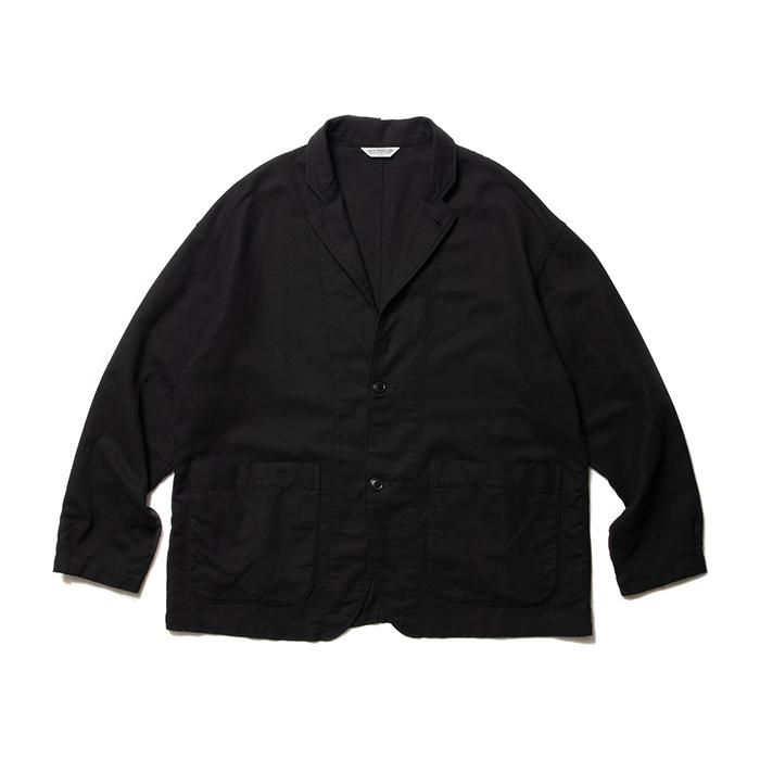 COOTIE/GARMENT DYED DOUBLE CLOTH LAPEL JACKET - THUMBING