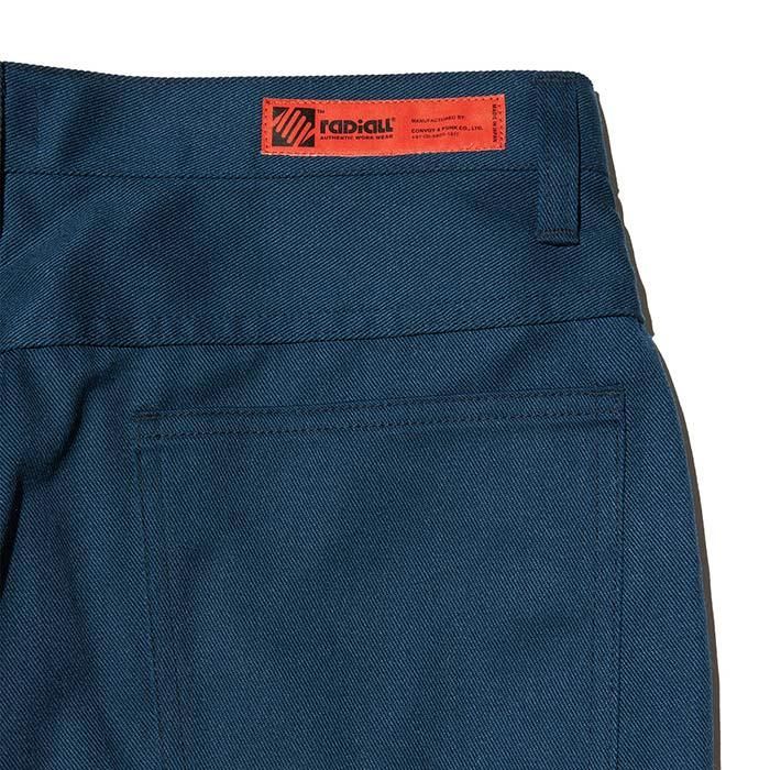 RADIALL/CNQ FRISCO-STRAIGHT FIT PANTS/NAVY | 生地の厚みと