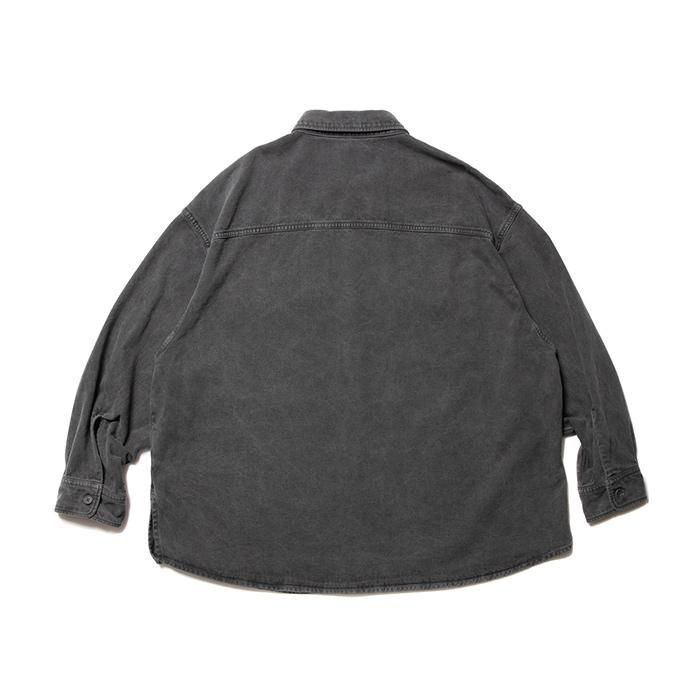 COOTIE/PIGMENT DYED HARD TWISTED YARN CPO JACKET - THUMBING COOTIE/PIGMENT DYED HARD TWISTED YARN CPO JACKET - THUMBING