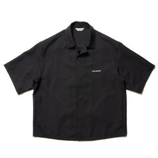 COOTIE/POLYESTER TWILL FLY FRONT S/S SHIRT