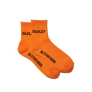 RADIALL/LOW KICK SOLID-1PAC SOX SHORT/ORANGE