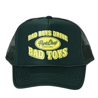 PORKCHOP/BAD TOYS CAP/DARK GREEN