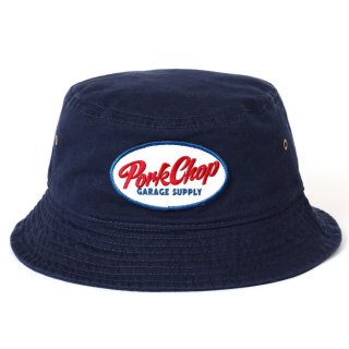 <img class='new_mark_img1' src='https://img.shop-pro.jp/img/new/icons8.gif' style='border:none;display:inline;margin:0px;padding:0px;width:auto;' />PORKCHOP/OVAL BUCKET HAT/NAVY