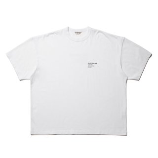 COOTIE/C/R SMOOTHJERSEY S/S TEE/WHITE