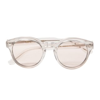 <img class='new_mark_img1' src='https://img.shop-pro.jp/img/new/icons8.gif' style='border:none;display:inline;margin:0px;padding:0px;width:auto;' />COOTIE/RAZA ROUND GLASSES/CLEAR×LIGHT BROWN