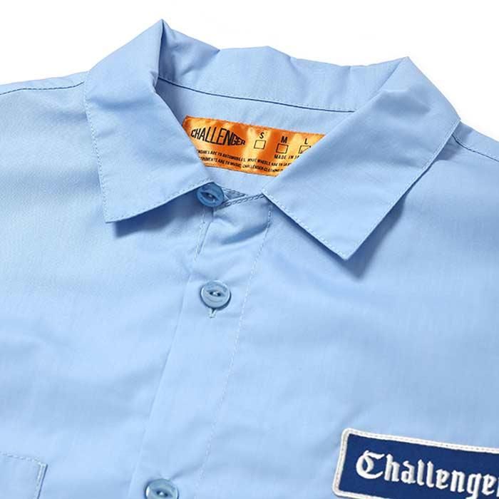 トップス Challenger/S/S WORKER SHIRT /SAX / XL Challenger/S/S WORKER SHIRT /SAX / XL - メルカリ