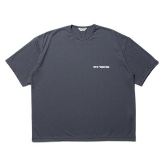 COOTIE/DRY TECH JERSEY OVERSIZED S/S TEE/GRAY