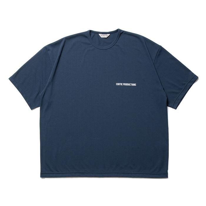 COOTIE/DRY TECH JERSEY OVERSIZED S/S TEE/NAVY - THUMBING