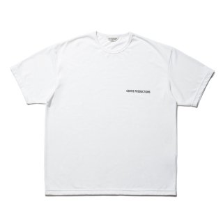 COOTIE/DRY TECH JERSEY RELAX FIT S/S TEE/OFF WHITE