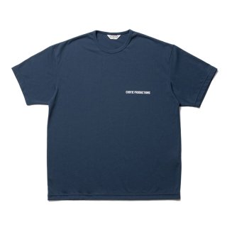 COOTIE/DRY TECH JERSEY RELAX FIT S/S TEE/NAVY
