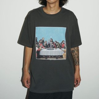RADIALL/HEDONISM-CREW NECK T-SHIRT S/S/INK BLACK