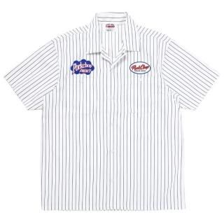 PORKCHOP/PORKCHOP PAINT STRIPE WORK SHIRT