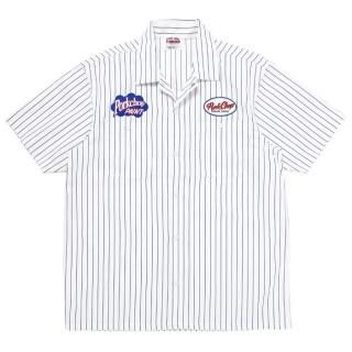 PORKCHOP/PORKCHOP PAINT STRIPE WORK SHIRT30%OFF<img class='new_mark_img2' src='https://img.shop-pro.jp/img/new/icons20.gif' style='border:none;display:inline;margin:0px;padding:0px;width:auto;' />