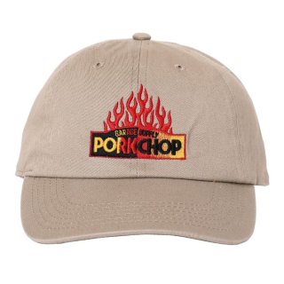 PORKCHOP/FIRE BLOCK CAP/KHAKI