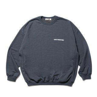 COOTIE/DRY TECH SWEAT CREW/GRAY