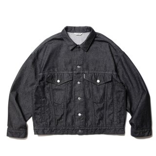 COOTIE/3RD TYPE DENIM JACKET/BLACK