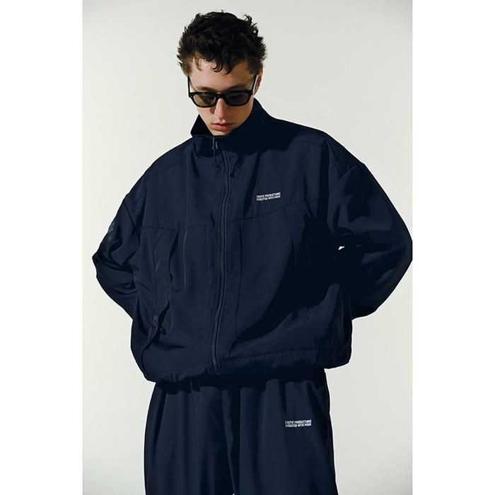 COOTIE/RAZA TRACK JACKET/BLACK|ポリエステルツイル生地を使用 COOTIE/RAZA TRACK JACKET/BLACK|ポリエステルツイル生地を使用