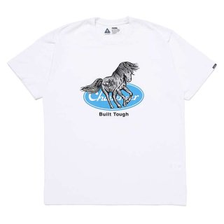 CHALLENGER/HORSE TEE/WHITE