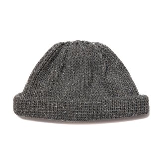 COOTIE/SILK LOWGAUGE ROLL UP BEANIE/PARTICLE GRAY
