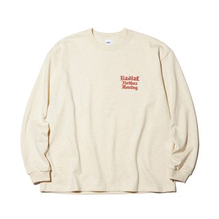 RADIALL/HOTBOX-CREW NECK T-SHIRT L/S/OATMEAL【20%OFF】<img class='new_mark_img2' src='https://img.shop-pro.jp/img/new/icons20.gif' style='border:none;display:inline;margin:0px;padding:0px;width:auto;' />