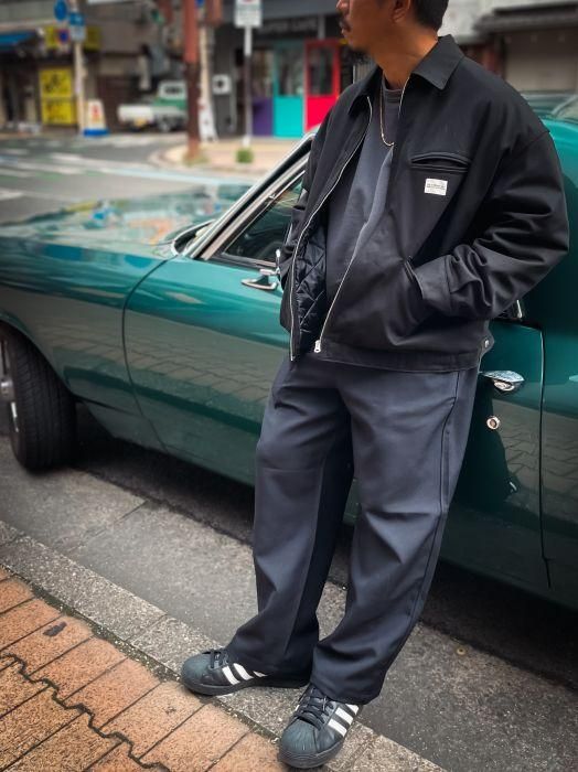 よろしくお願いしますCotton OX Work Jacket (BLACK)