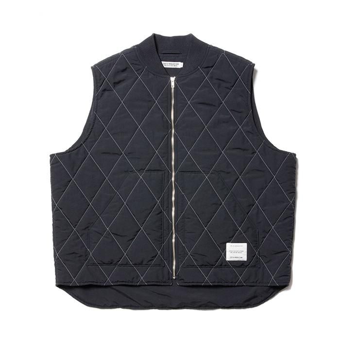COOTIE/NYLON QUILTING WORK VEST/BLACK×WHITE - THUMBING ONLOINE STORE - COOTIE/クーティー・CHALLENGER/チャレンジャー・PORKCHOP GARAGE SUPPLY/ポークチョップ・RADIALL/ラディアル・ANTIDOTE BUYERS CLUB/アンチドート 正規取扱店 通販サイト COOTIE/NYLON QUILTING WORK VEST/BLACK×WHITE - THUMBING ONLOINE STORE - COOTIE/クーティー・CHALLENGER/チャレンジャー・PORKCHOP GARAGE SUPPLY/ポークチョップ・RADIALL/ラディアル・ANTIDOTE BUYERS CLUB/アンチドート 正規取扱店 通販サイト