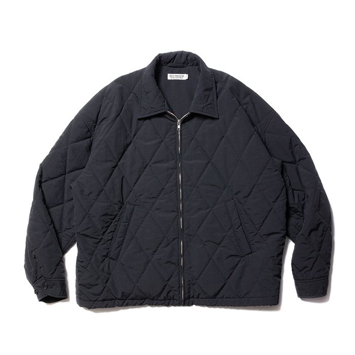 COOTIE/NYLON QUILTING DRIZZLER JACKET/BLACK×BLACK | 軽量で耐摩耗性に優れたナイロンキルトジャケット  - THUMBING ONLOINE STORE - COOTIE/クーティー・CHALLENGER/チャレンジャー・PORKCHOP GARAGE  SUPPLY/ポークチョップ・RADIALL/ラディアル・ANTIDOTE BUYERS CLUB ...