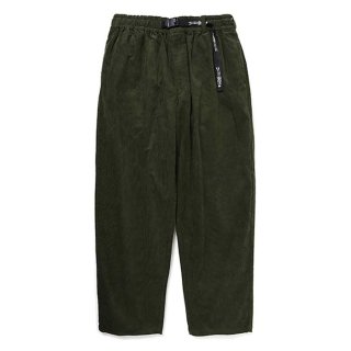 CHALLENGER/CORDUROY EASY PANTS/OLIVE