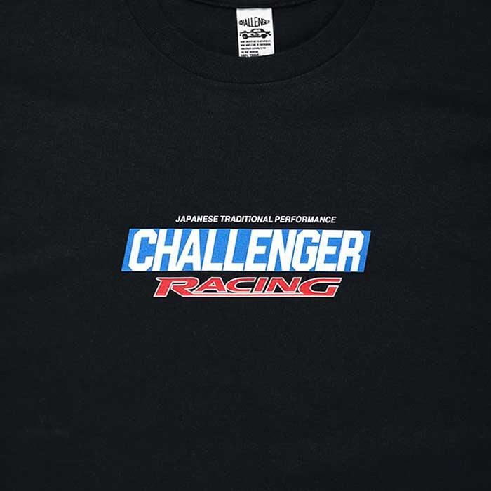 XL CHALLENGER チャレンジャー　RACING TEE　WHITE チャレンジャー レーシング Tシャツ CHALLENGER WHITE Lサイズ