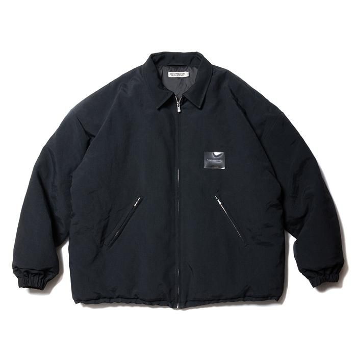 COOTIE/PADDED ZIP UP JACKET/BLACK | ポリエステル生地使用 | 中空糸使用 | スーパーワイドシルエット - THUMBING ONLOINE STORE - COOTIE/クーティー・CHALLENGER/チャレンジャー・PORKCHOP GARAGE SUPPLY/ポークチョップ・RADIALL/ラディアル・ANTIDOTE BUYERS CLUB COOTIE/PADDED ZIP UP JACKET/BLACK | ポリエステル生地使用 | 中空糸使用 | スーパーワイドシルエット - THUMBING ONLOINE STORE - COOTIE/クーティー・CHALLENGER/チャレンジャー・PORKCHOP GARAGE SUPPLY/ポークチョップ・RADIALL/ラディアル・ANTIDOTE BUYERS CLUB