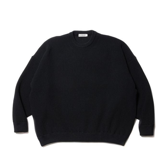 COOTIE/RIB STITCH CREWNECK SWEATER | 上質なスパニッシュ
