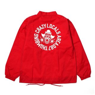 THUMBING/BROCK CIRCLE COACH JACKET/RED【50％OFF】<img class='new_mark_img2' src='https://img.shop-pro.jp/img/new/icons20.gif' style='border:none;display:inline;margin:0px;padding:0px;width:auto;' />