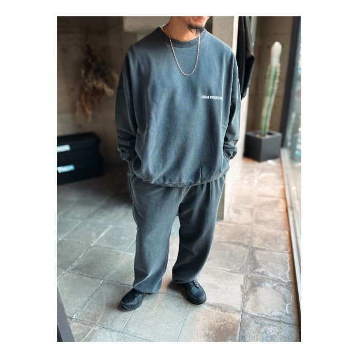 COOTIE PIGMENT DYED OPEN END YARN SWEAT PANTS | 空紡糸裏毛