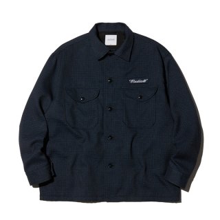 RADIALL/FLAGS-C.P.O. SHIRT L/S/NAVY