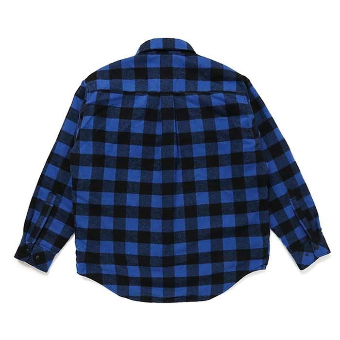 CHALLENGER/BUFFALO CHECK LINING SHIRT/NAVY×BLACK CHALLENGER/BUFFALO CHECK LINING SHIRT/NAVY×BLACK