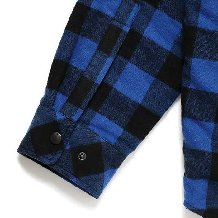 CHALLENGER/BUFFALO CHECK LINING SHIRT/NAVY×BLACK CHALLENGER/BUFFALO CHECK LINING SHIRT/NAVY×BLACK