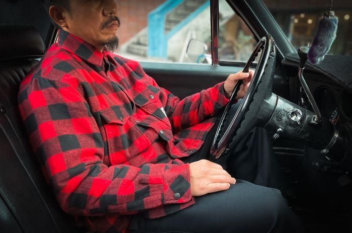 トップスCHALLENGER BUFFALO CHECK LINING SHIRT