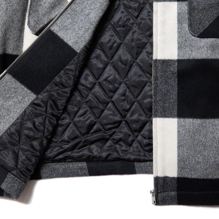 COOTIE/BUFFALO CHECK WOOL ZIP UP CPO JACKET | 大柄 COOTIE/BUFFALO CHECK WOOL ZIP UP CPO JACKET | 大柄