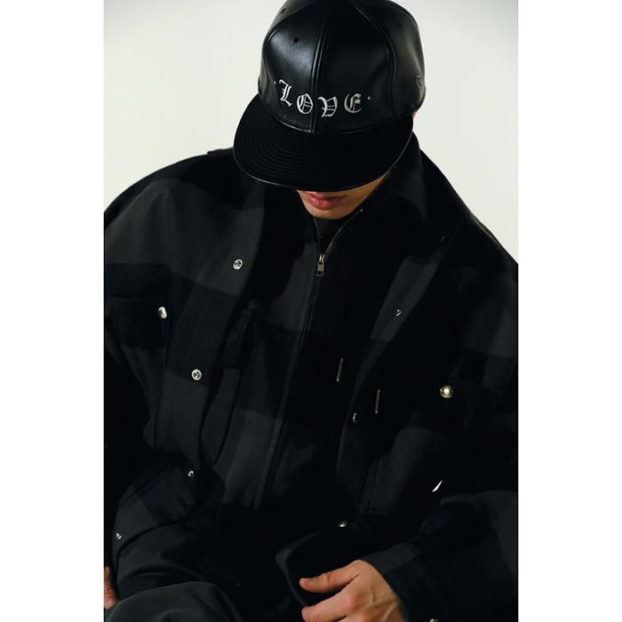 COOTIE/BUFFALO CHECK WOOL ZIP UP CPO JACKET | 大柄 COOTIE/BUFFALO CHECK WOOL ZIP UP CPO JACKET | 大柄