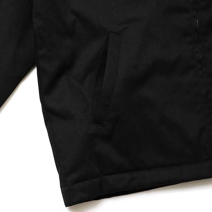 CHALLENGER/LOGO WORK JACKET/BLACK | 表地に堅牢性の強いツイル生地を