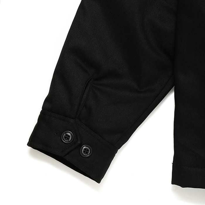 CHALLENGER/LOGO WORK JACKET/BLACK | 表地に堅牢性の強いツイル生地を ...