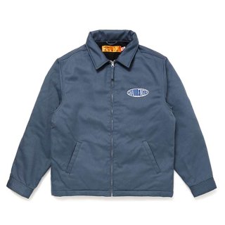 CHALLENGER/LOGO WORK JACKET/BLUE GRAY