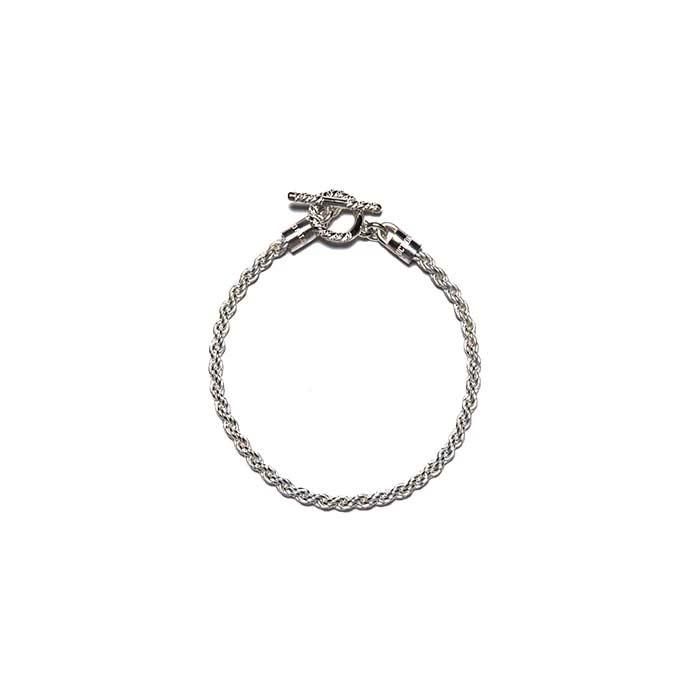 COOTIE/WHIP BRACELET | Silver 925を使用。ツイストタイプの COOTIE/WHIP BRACELET | Silver 925を使用。ツイストタイプの