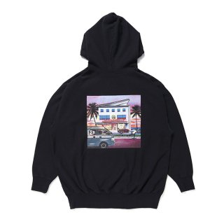 CHALLENGER/CHALLENGER  MOON EQUIPPED HOODIE