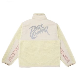 PORKCHOP/BOA FLEECE STAND JKT/NATURAL