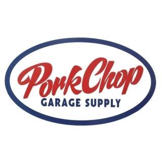 PORKCHOP/OVAL TRICO STICKER/LARGE