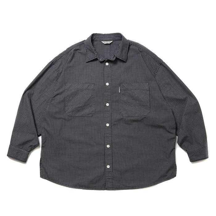 COOTIE/GARMENT DYED RIPSTOP CHECK L/S SHIRT | コットン 